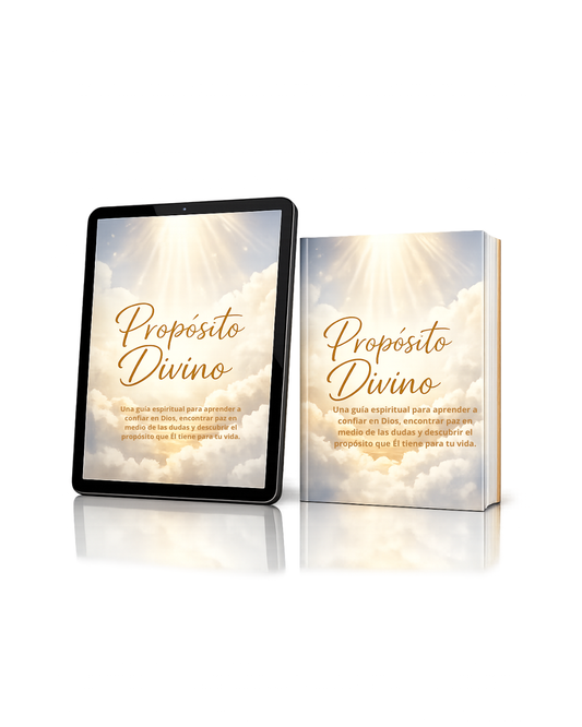 Libro "Propósito Divino" + 6 Bonos de regalo. Si te sientes perdido y no sabes cómo seguir, esto es para ti